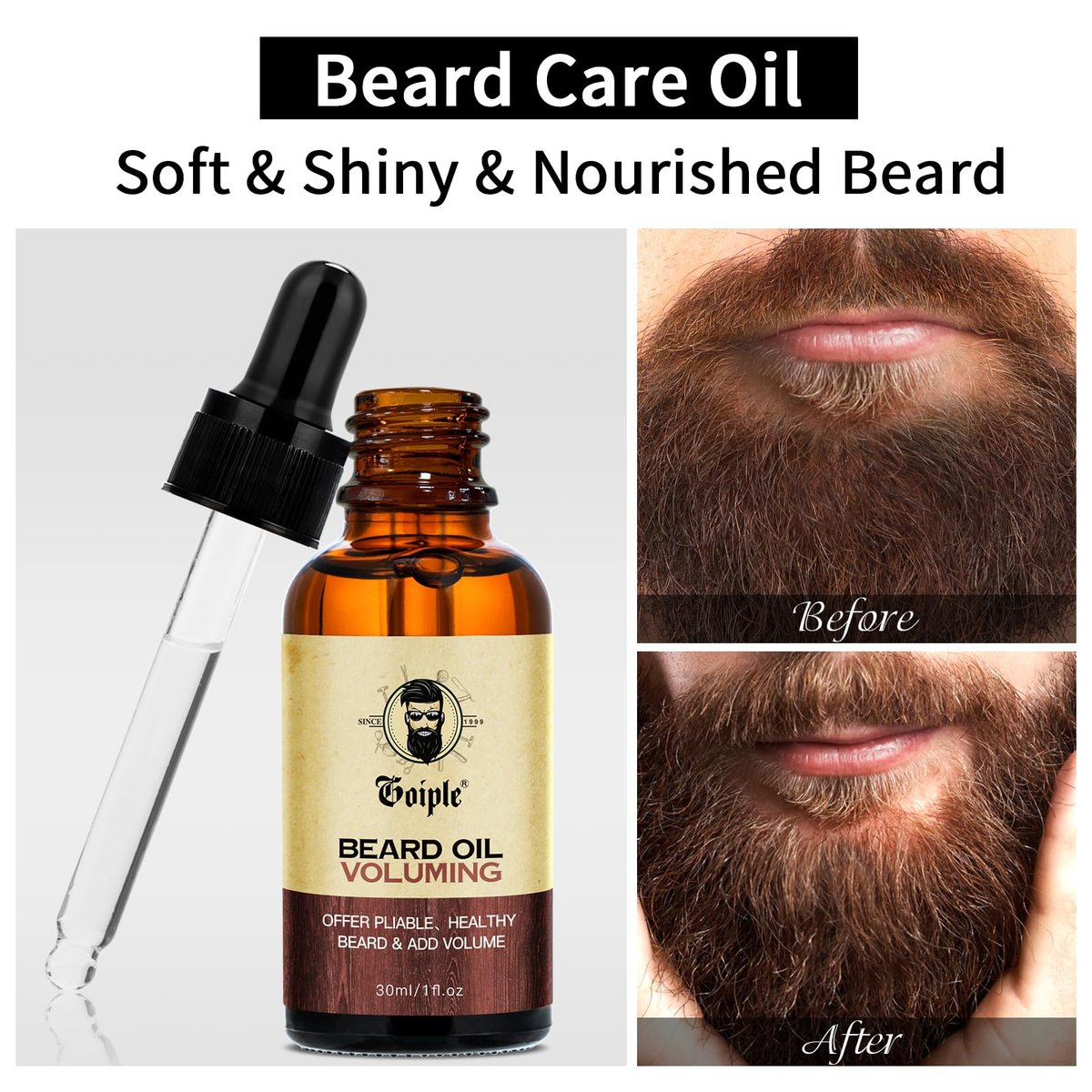 Beard Shaper for Men – Complete Beard Shaping Tool Kit with Straightener, Template Guide, Razor, Comb, Scissors, and Barber Pencil Avelisse