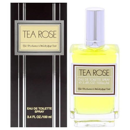 Tea Rose by Perfumer's Workshop for Women - 3.4 oz Eau de Toilette Spray Avelisse
