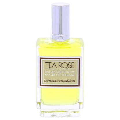 Tea Rose by Perfumer's Workshop for Women - 3.4 oz Eau de Toilette Spray Avelisse