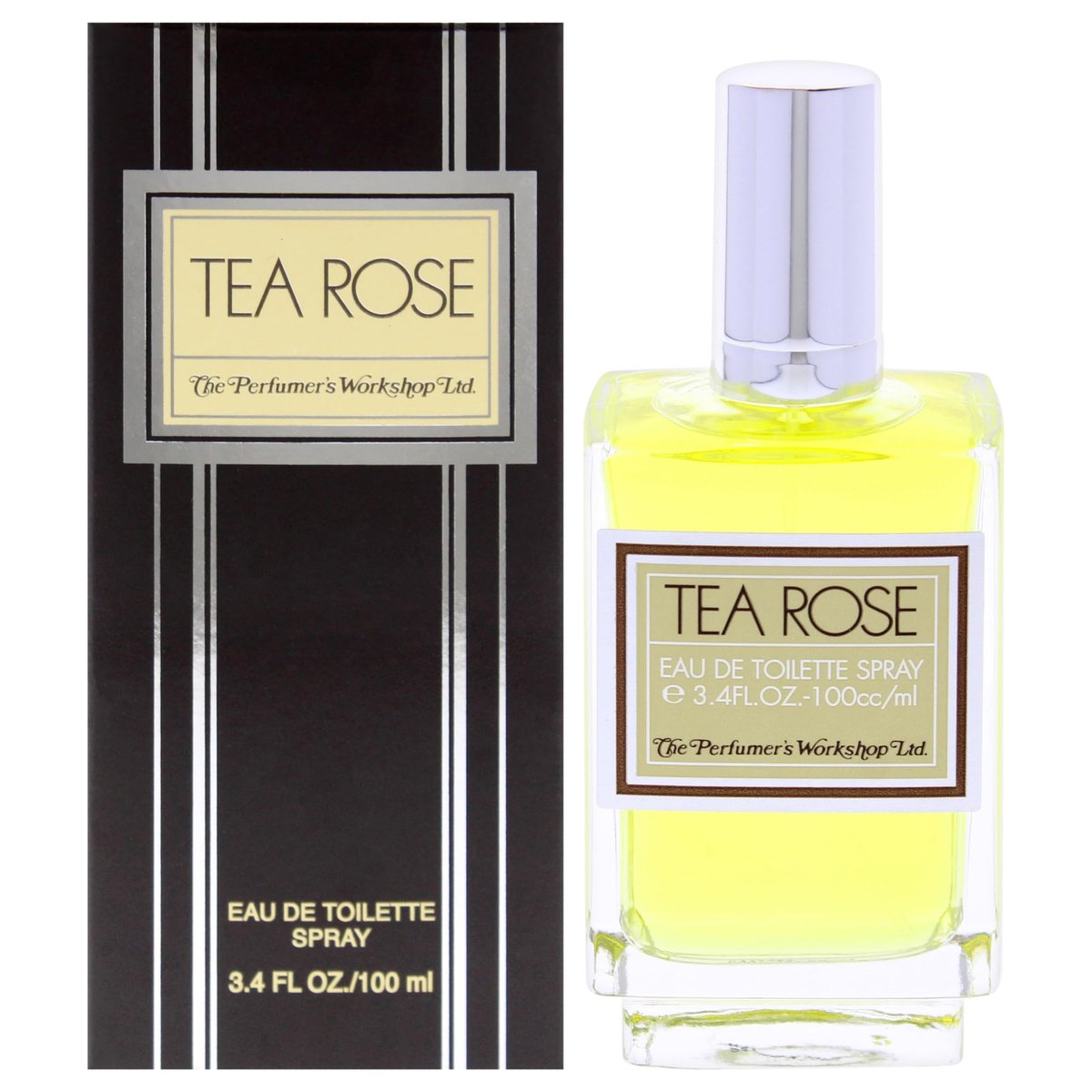Tea Rose by Perfumer's Workshop for Women - 3.4 oz Eau de Toilette Spray Avelisse