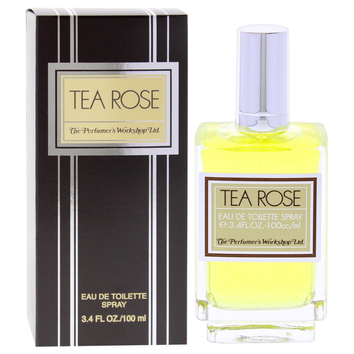 Tea Rose by Perfumer's Workshop for Women - 3.4 oz Eau de Toilette Spray Avelisse