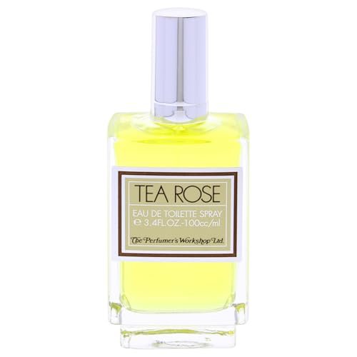 Tea Rose by Perfumer's Workshop for Women - 3.4 oz Eau de Toilette Spray Avelisse