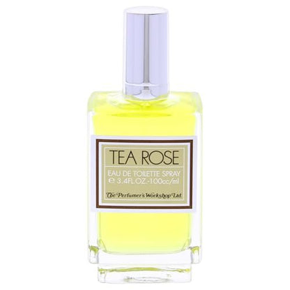 Tea Rose by Perfumer's Workshop for Women - 3.4 oz Eau de Toilette Spray Avelisse