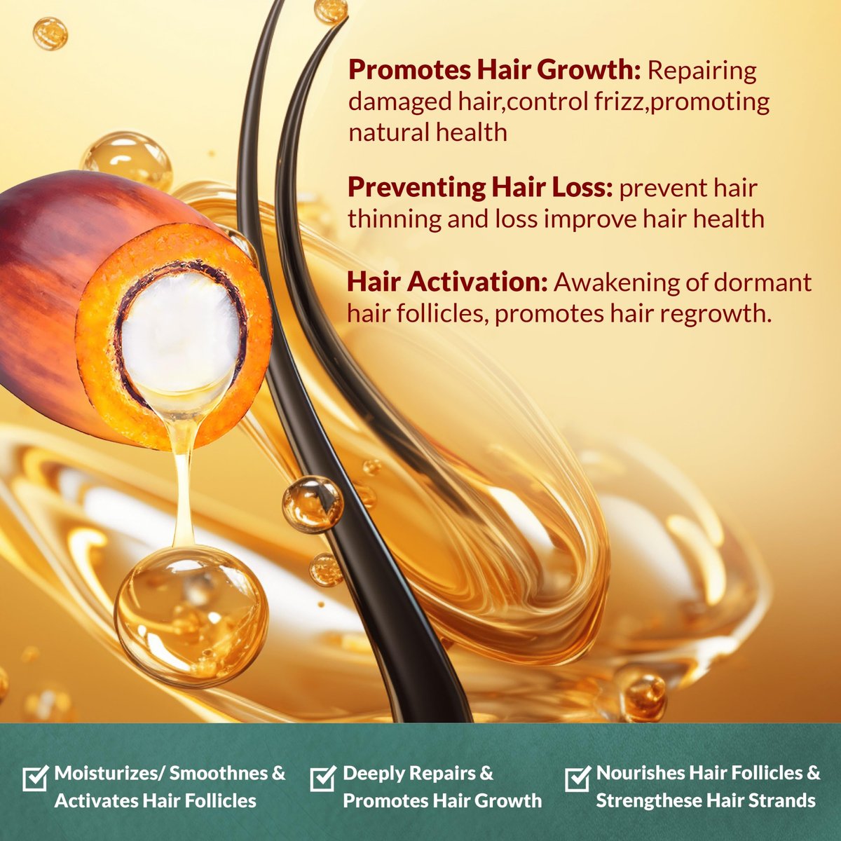 100% Natural Raw Organic Batana Oil Complete Hair Growth & Repair System Kit – Sulfate-Free Shampoo, Conditioner, Hair Mask & Leave-In Spray for Thickness & Anti-Hair Loss for Men Women Avelisse