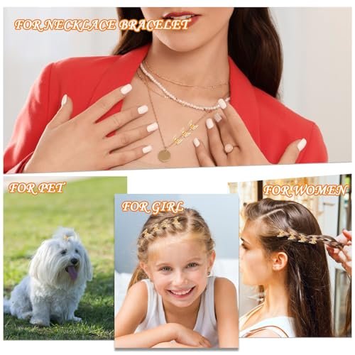 Ouligay 30 Pcs Gold Butterfly Hair Clips for Women – Hollow Butterfly Metal Claw Clips Strong Hold, 3D Gold Jewelry Hair Accessories for Fashion Styling - görsel 8