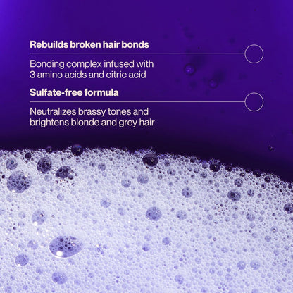 Suave Bonding Infusion Purple Toning Shampoo, Neutralizes Brassy Tones & Repairs Broken Hair Bonds, 28 oz Pump (Pack of 4) Avelisse