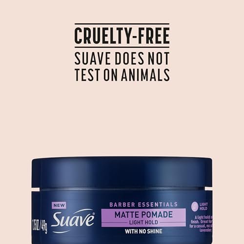Suave Men's Hair Pomade - Light Hold, No Shine, Frizz Control, 1.75 oz - görsel 14