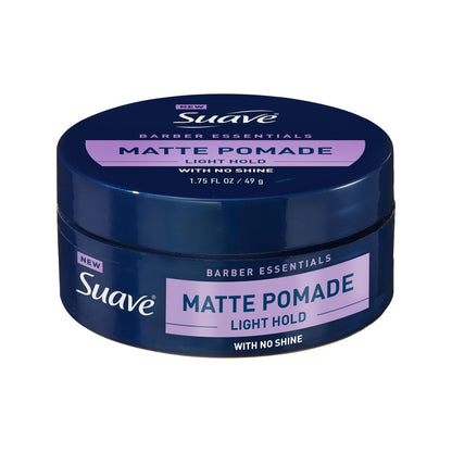 Suave Men's Hair Pomade - Light Hold, No Shine, Frizz Control, 1.75 oz