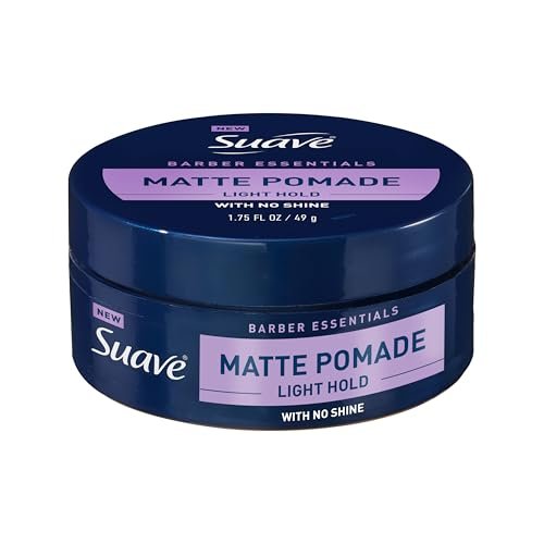 Suave Men's Hair Pomade - Light Hold, No Shine, Frizz Control, 1.75 oz - görsel 2