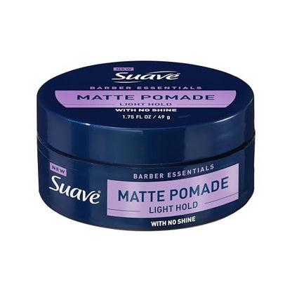 Suave Men's Hair Pomade - Light Hold, No Shine, Frizz Control, 1.75 oz