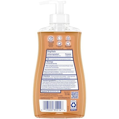 Dial Antibacterial Defense Liquid Hand Soap + Aloe, Sandalwood & Vanilla Scent, 11 Fl Oz (Pack of 12), Dermatologist-Tested Gentle Formula Avelisse
