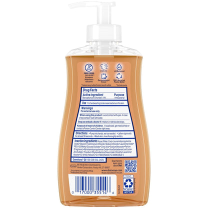 Dial Antibacterial Defense Liquid Hand Soap + Aloe, Sandalwood & Vanilla Scent, 11 Fl Oz (Pack of 12), Dermatologist-Tested Gentle Formula Avelisse