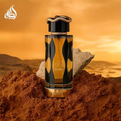 Lattafa Teriaq Intense for Unisex Eau de Parfum Spray, 3.4 oz / 100 ml Avelisse