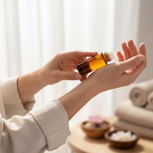 2-Pack Brown 30ml Glass Essential Oil Roller Bottles – Refillable Perfume Roller Bottles for Fragrance, Cosmetics & Deodorant - görsel 11