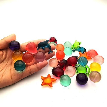 35pcs Set Bath Oil Beads - Floral Fragrance Bath Pearls, Moisturizing Essential Oil for Spa-Like Soaks at Home, Travel, Hotel, Bathtubs Avelisse