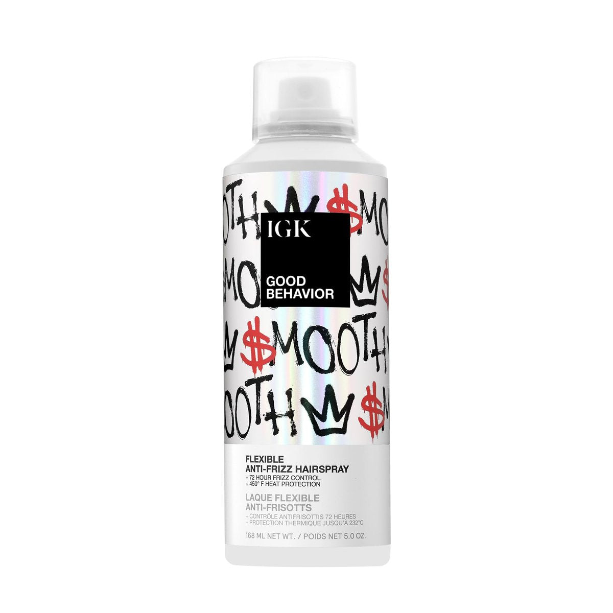 IGK GOOD BEHAVIOR Flexible Hairspray - 5 oz - Lightweight Hold & Shine Avelisse