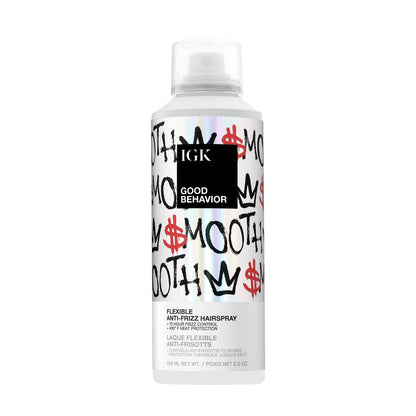 IGK GOOD BEHAVIOR Flexible Hairspray - 5 oz - Lightweight Hold & Shine Avelisse
