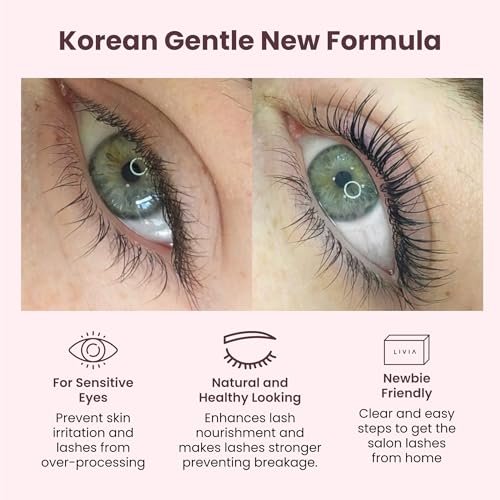 Livia Black Eyelash and Eyebrow Color Set – Long-Lasting, Natural-Looking Color for 4 Weeks – Vegan & Gentle for Sensitive Skin – Easy DIY Solution - görsel 8