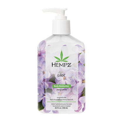 Hempz Limited Edition Lilac Lotion – Hydrating Body Moisturizer for Dry Skin, 8.5 oz