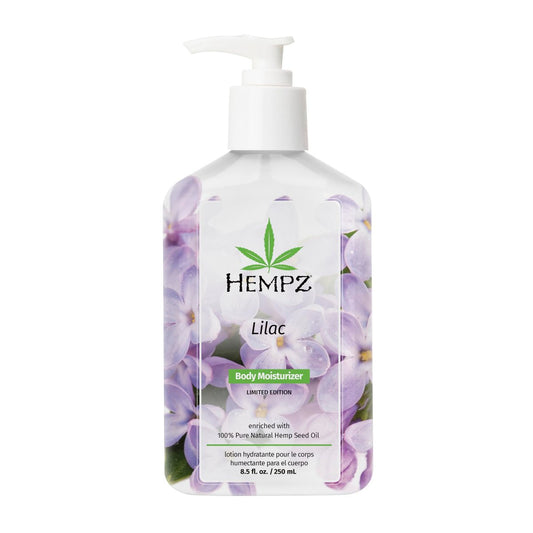 Hempz Limited Edition Lilac Lotion – Hydrating Body Moisturizer for Dry Skin, 8.5 oz