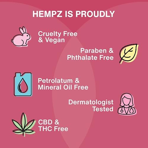 Hempz Mini Brazilian Berry Beauty Actives Lotion - Hydrating Moisturizer for Body, Hands and Feet 2.25 oz - görsel 12