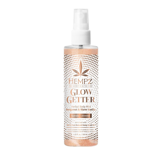 Hempz Glow Getter Hydrating Body Mist with Shimmer - 4.22 oz Avelisse