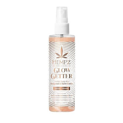 Hempz Glow Getter Hydrating Body Mist with Shimmer - 4.22 oz Avelisse