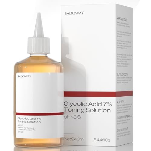 Glycolic Acid Toner 7% | Exfoliating Toning Solution 240ml – SADOWAY - görsel 2