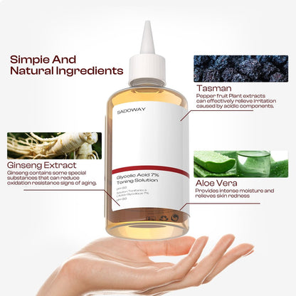 Glycolic Acid Toner 7% | Exfoliating Toning Solution 240ml – SADOWAY