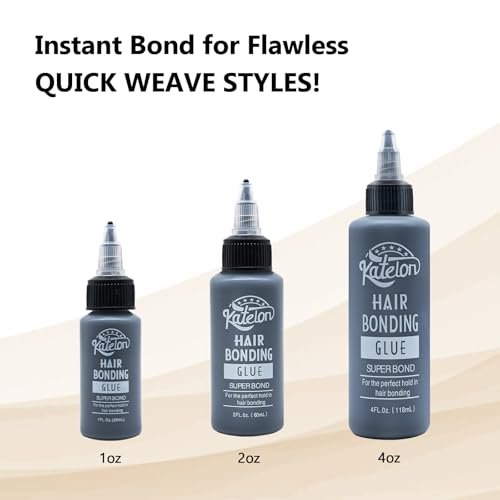 House West Hair Glue for Quick Weave 1oz - Professional Strong Hold, Waterproof & Non-Damaging Bonding Adhesive - görsel 14
