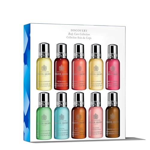 Molton Brown Discovery Body Wash Body Care Collection - 10 x 1 Fl Oz Travel Set Avelisse