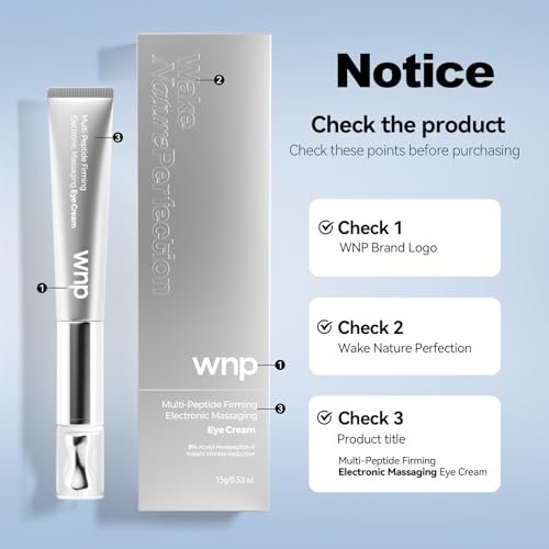 WNP Eye Cream - Multi-Peptide Firming Eye Tightener, Anti-Aging Eye Cream for Puffiness and Bags Under Eyes, 0.53 oz Avelisse