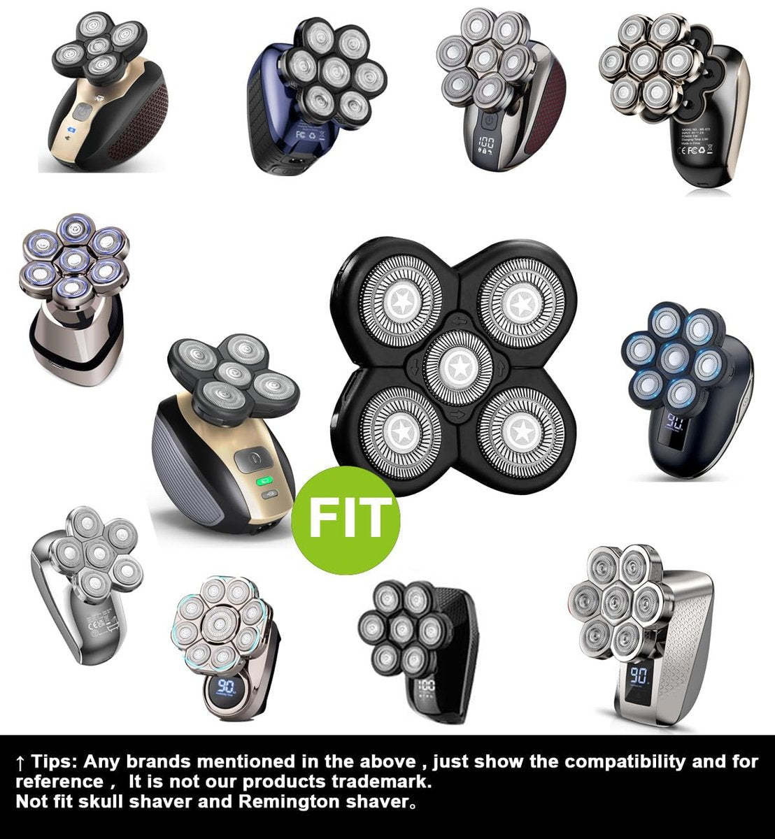 Universal Head Shaver Parts Compatible with Freedom Bird Shaver & Other Brands - SOLASKY Avelisse