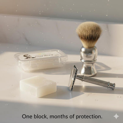 Herbs Botanica Alum Block for Shaving – Natural Aftersave Stone for Men, Stops Bleeding from Nicks & Cuts, 3.5 oz