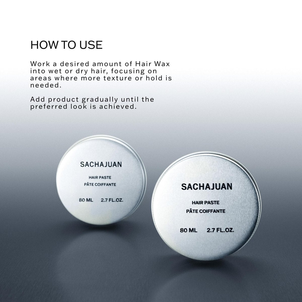 SACHAJUAN Hair Wax - Lightweight Styling Wax for Texture, Shine & Definition - Medium Hold, Non-Greasy - 2.7 oz Avelisse