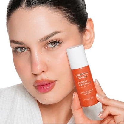LeVaye Vitamin C Serum – Anti-Aging Face Serum with 15% Vitamin C, Ferulic Acid, Niacinamide, Hyaluronic Acid, Peptides, Ceramides – Targets Wrinkles, Fine Lines, Dark Spots, Enlarged Pores, Dry Skin Avelisse