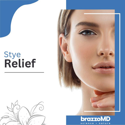 brazzoMD Stye Relief Foaming Cleanser – Soothing & Moisturizing for Styes and Chalazion – 1.69 fl oz (50 mL) Avelisse