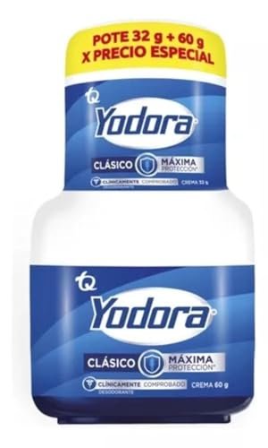 Classic Deodorant Yodoraa – Pack of 60g & 32g – Maximum Protection, Imported from Colombia Avelisse