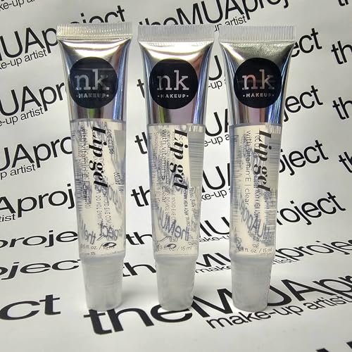 The Make-Up Artist Project 3 Pack Clear Lip Gels - Hydrating Lip Gloss with Vitamin E, Super Glossy & Thick Finish - görsel 3