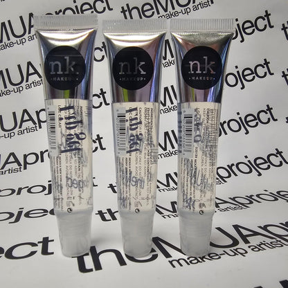 The Make-Up Artist Project 3 Pack Clear Lip Gels - Hydrating Lip Gloss with Vitamin E, Super Glossy & Thick Finish