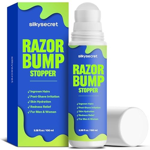 SilkySecret Razor Bump Stopper – Ingrown Hair Treatment & Razor Burn Relief for Men & Women, After Shave Lotion for Smooth, Bump-Free Skin (3.38 Fl Oz) - görsel 2