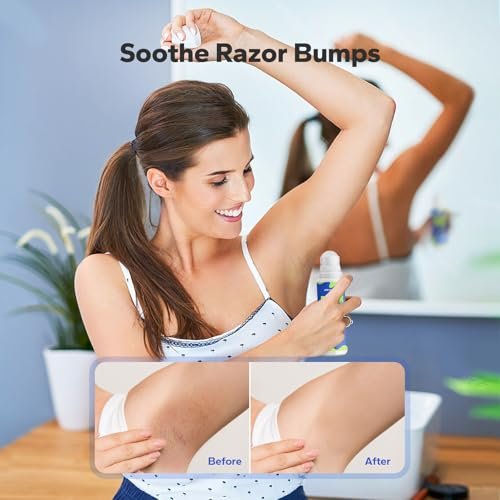SilkySecret Razor Bump Stopper – Ingrown Hair Treatment & Razor Burn Relief for Men & Women, After Shave Lotion for Smooth, Bump-Free Skin (3.38 Fl Oz) - görsel 4