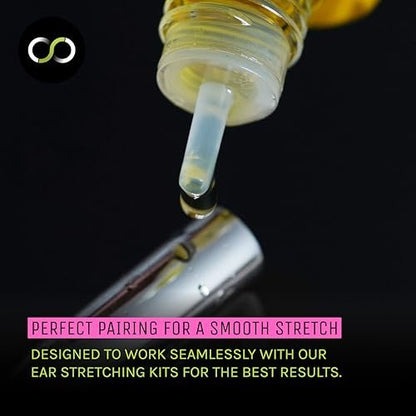 Stretch It - Ear Stretching Aftercare Trio: LobeLove Balm, Jojoba Oil & Saline Spray Avelisse