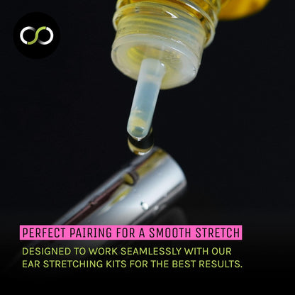 Stretch It - Ear Stretching Aftercare Trio: LobeLove Balm, Jojoba Oil & Saline Spray Avelisse