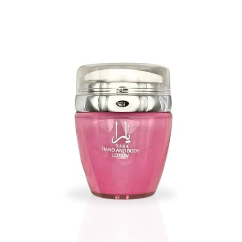 LATTAFA YARA Hand & Body Lotion 45ML (1.53 OZ) - Ultra Moisturizing, Skin-Nourishing, Sweet Fragrance Avelisse