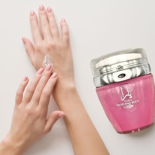 LATTAFA YARA Hand & Body Lotion 45ML (1.53 OZ) - Ultra Moisturizing, Skin-Nourishing, Sweet Fragrance Avelisse