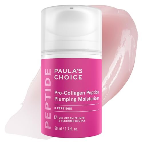 Paula's Choice Pro-Collagen Peptide Plumping Face Moisturizer – Daily Gel Cream for Deep Hydration, Wrinkles & Firmness, Fragrance-Free, 1.7 oz Avelisse
