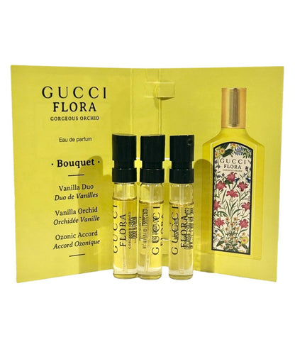 Gucci Flora Gorgeous Orchid Eau de Parfum Sample Set - 3 x 1.5 ml / 0.05 oz Travel Sprays Avelisse