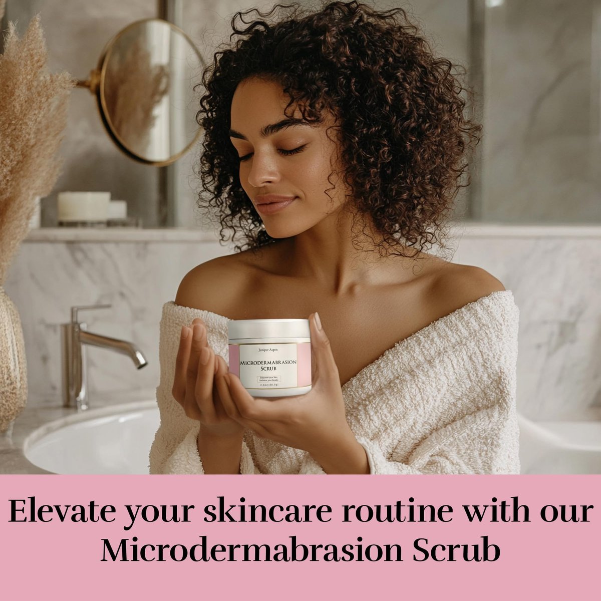 Microdermabrasion Facial Scrub – Exfoliating Face Scrub for Sensitive, Dry & Oily Skin – Deep Pore Cleansing Face Exfoliator for Smooth, Radiant Skin Avelisse