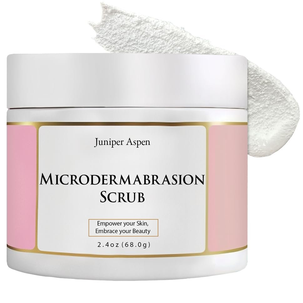 Microdermabrasion Facial Scrub – Exfoliating Face Scrub for Sensitive, Dry & Oily Skin – Deep Pore Cleansing Face Exfoliator for Smooth, Radiant Skin Avelisse